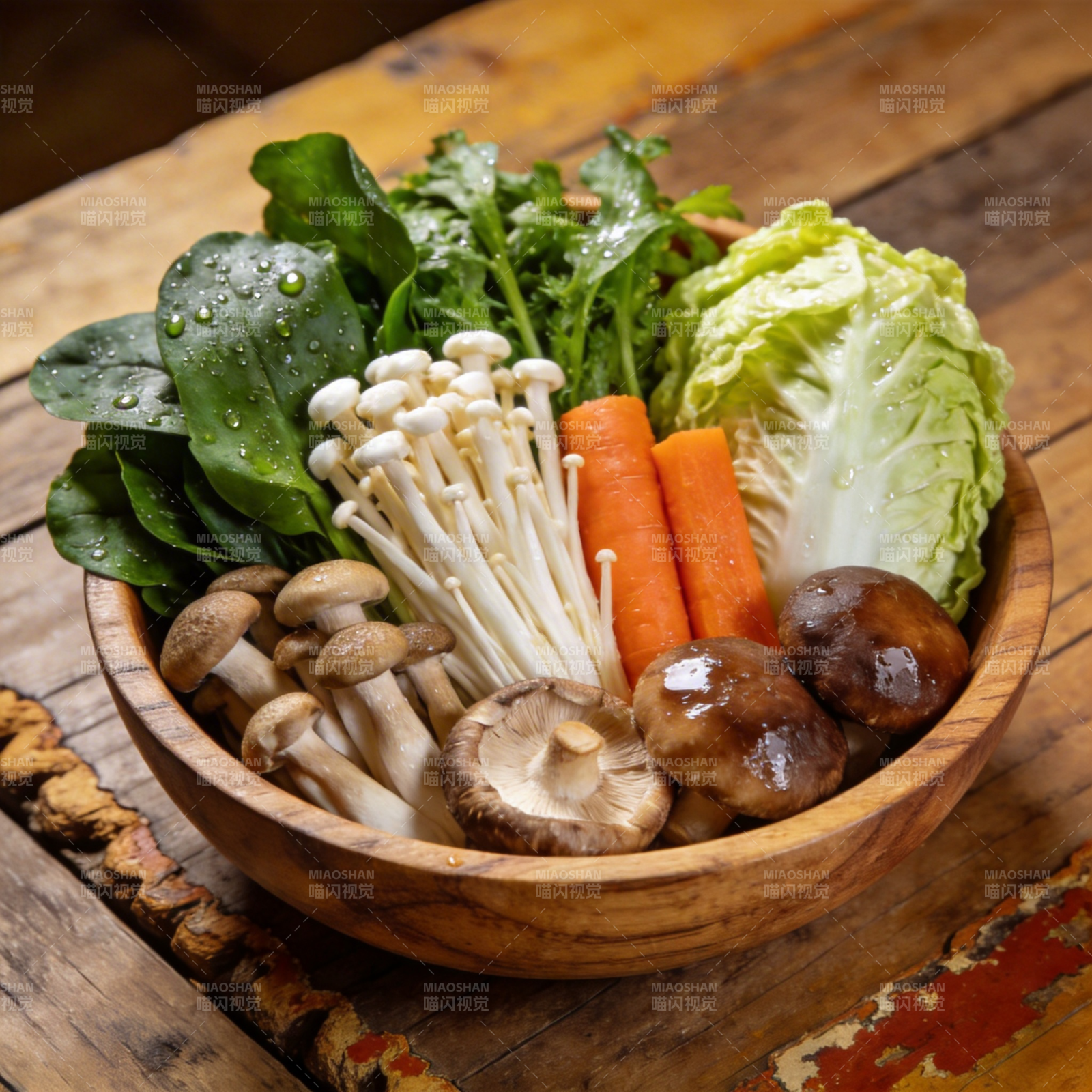 新鲜蔬菜拼盘图片