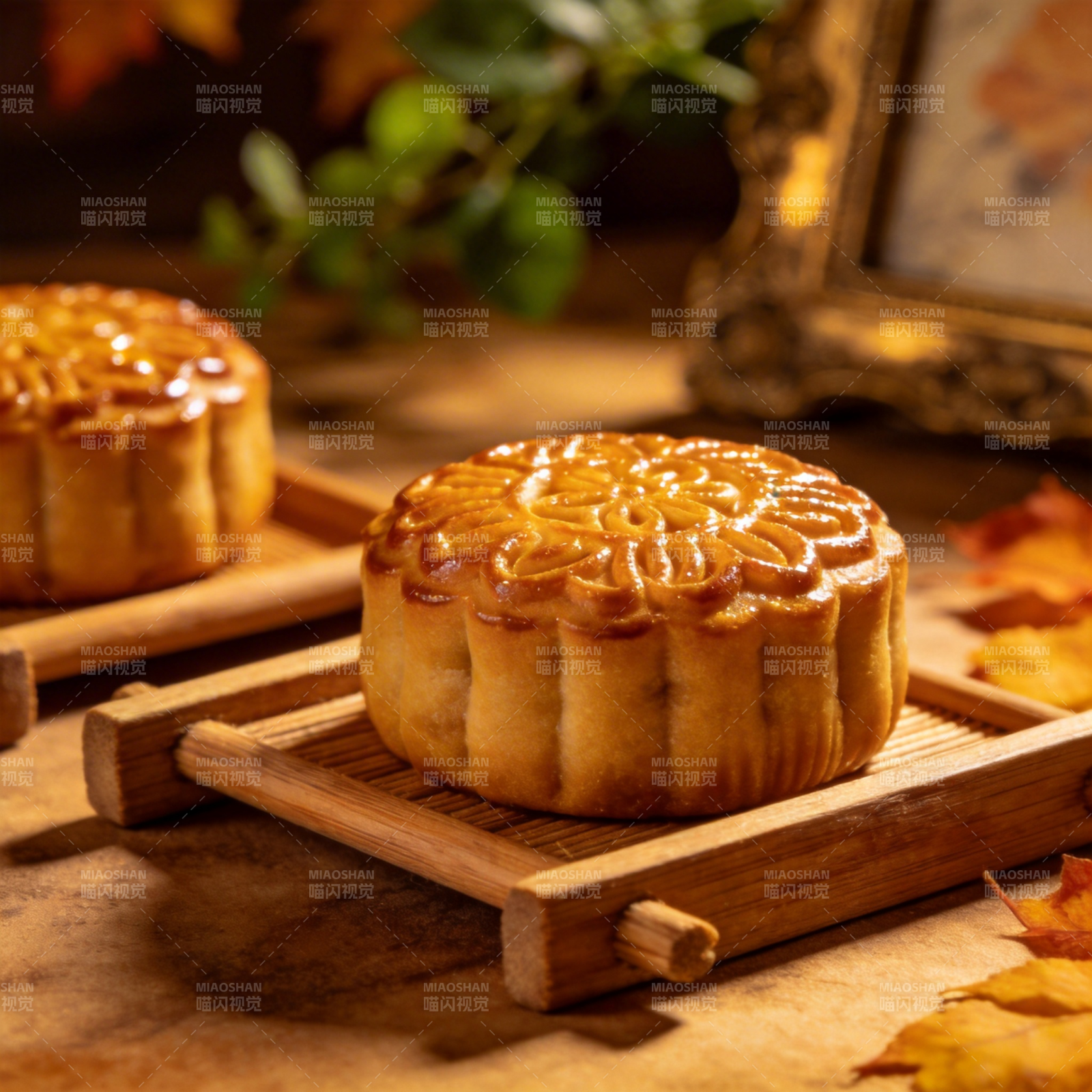 金秋月饼香图片