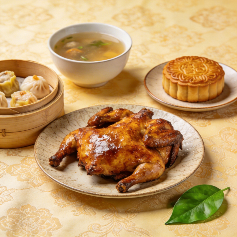 中秋团圆宴图片