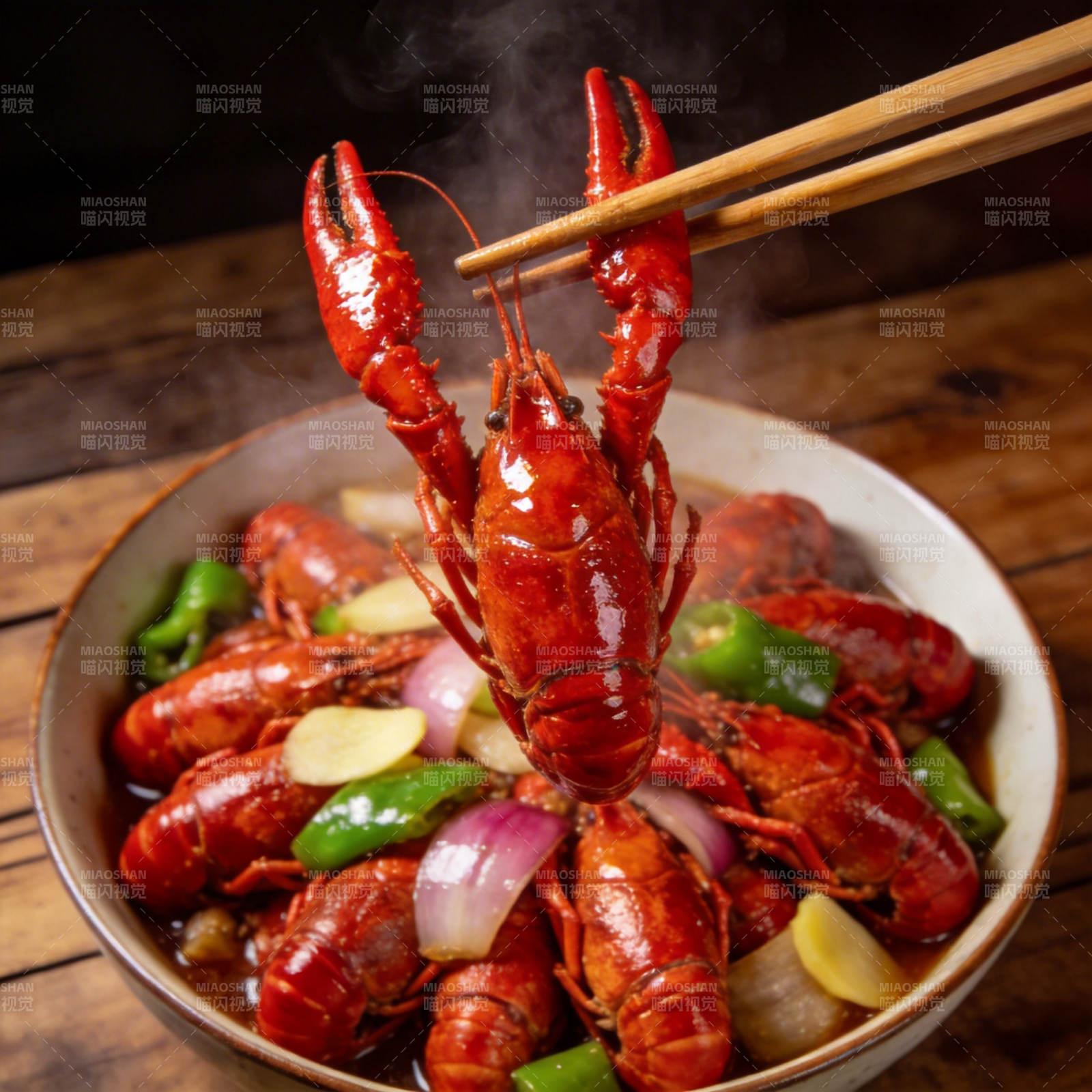 香辣小龙虾图片