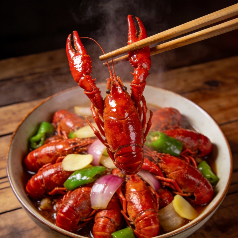 香辣小龙虾图片