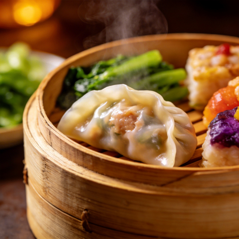 蒸笼美食 热气腾腾图片