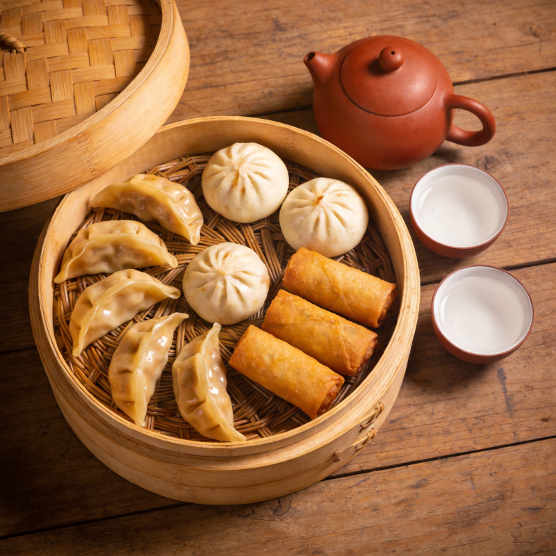 中式点心拼盘图片