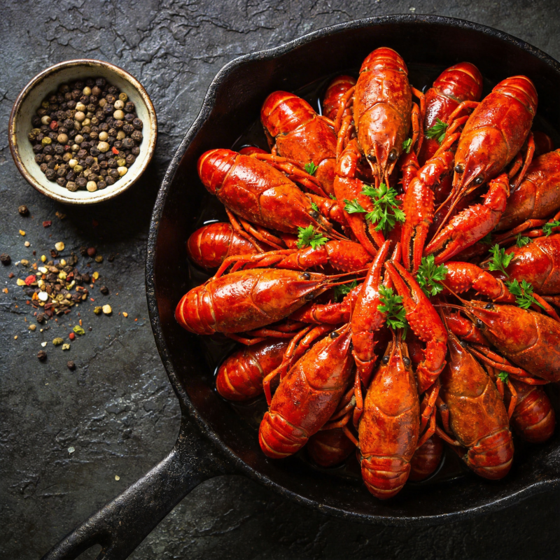 香辣小龙虾盛宴图片
