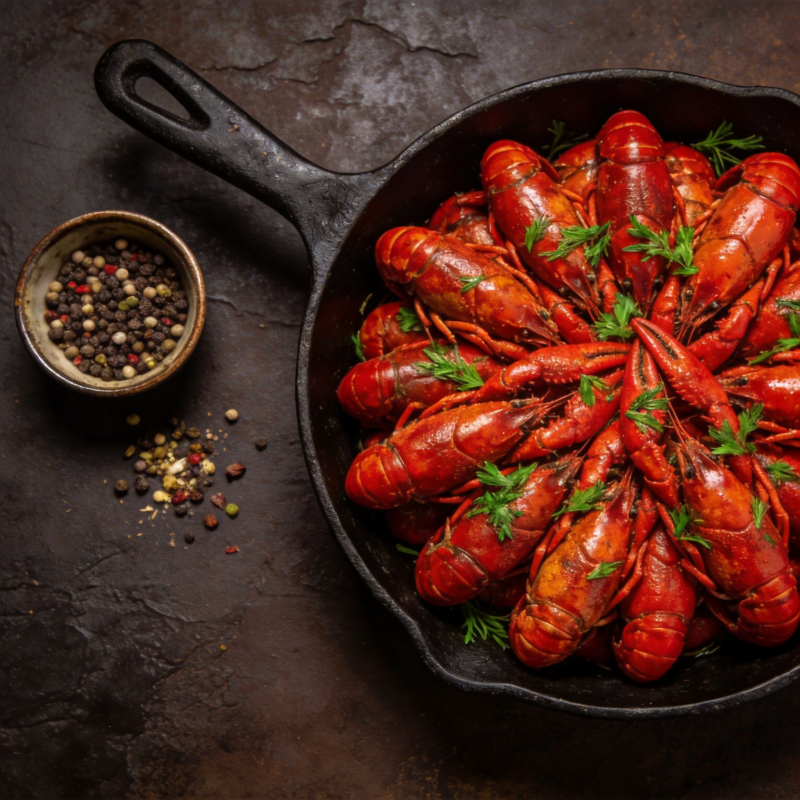 香辣小龙虾盛宴图片