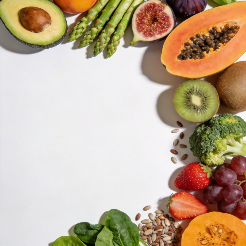 新鲜蔬果拼盘图片