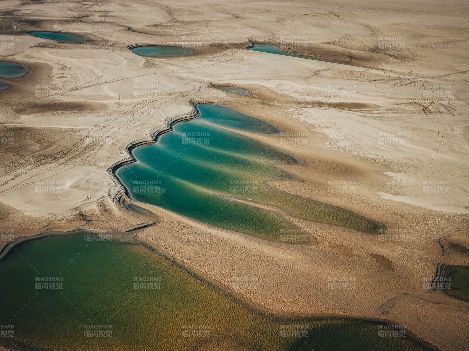 沙漠绿洲奇景-武汉江滩图片