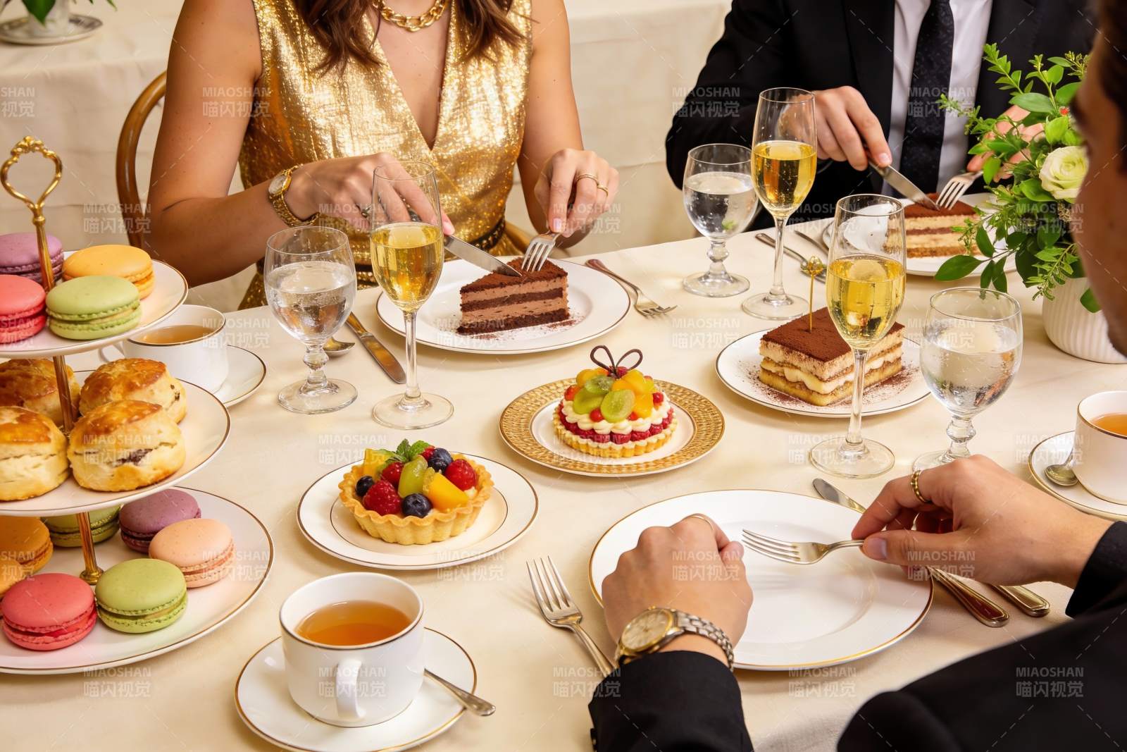 奢华下午茶聚会图片