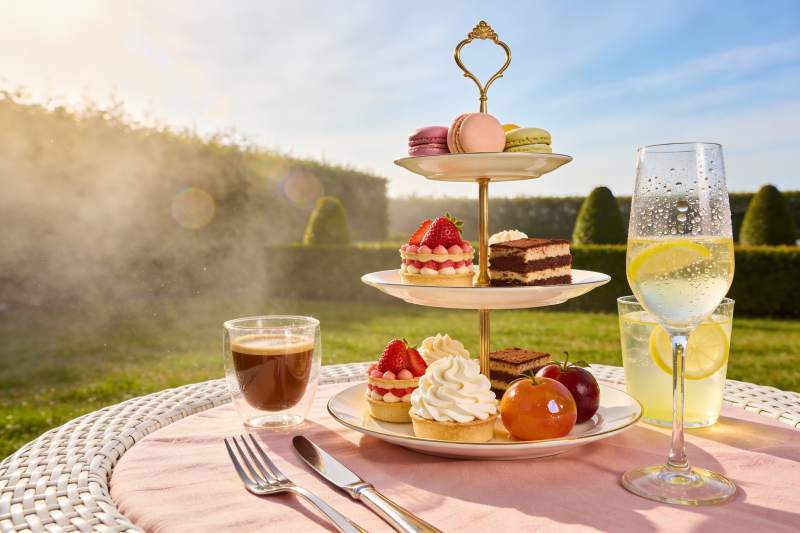 户外下午茶时光图片