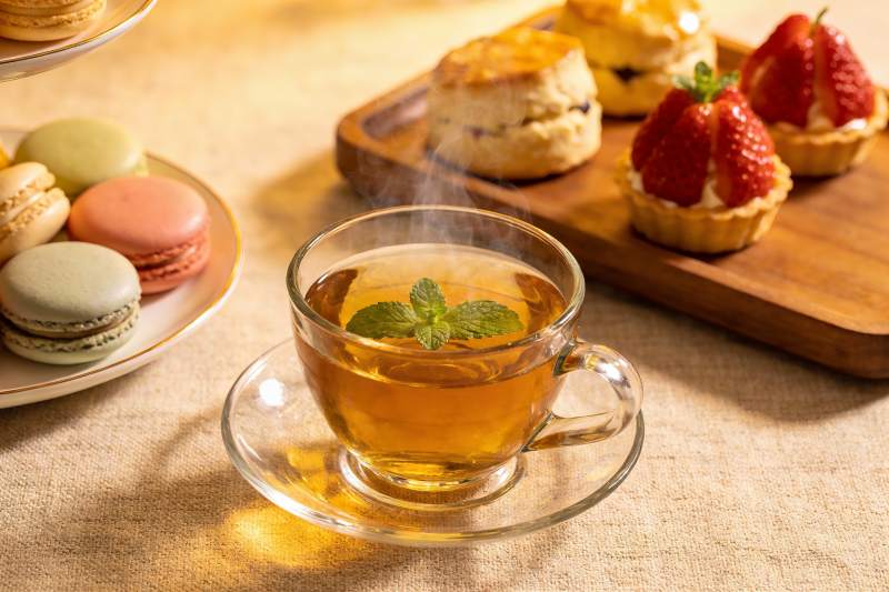 茶香四溢下午茶时光图片