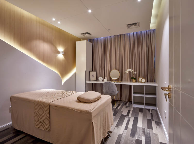 现代简约按摩室图片