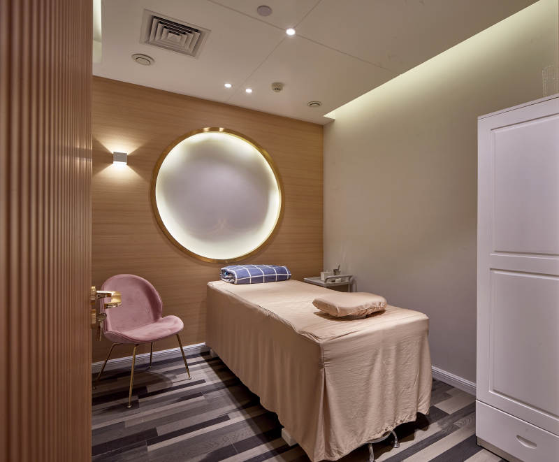 现代简约按摩室图片