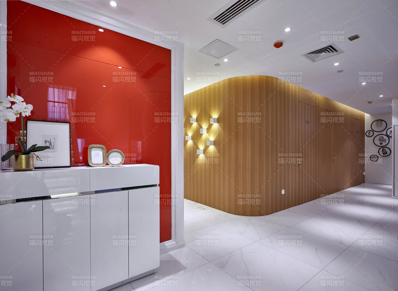 现代简约接待区图片