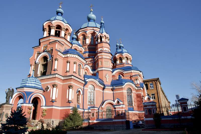 伊尔库茨克喀山大教堂图片