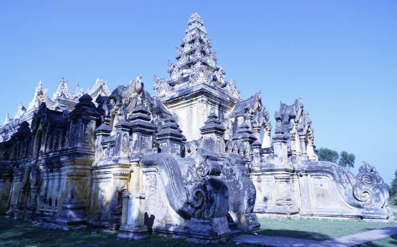 缅甸曼德勒因瓦古城马哈穆尼佛塔图片