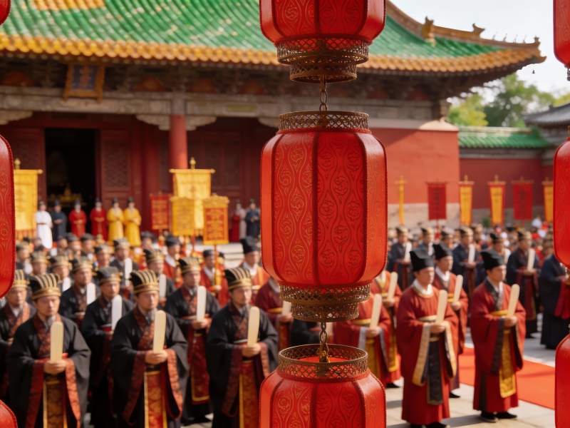 皇家祭典盛况图片