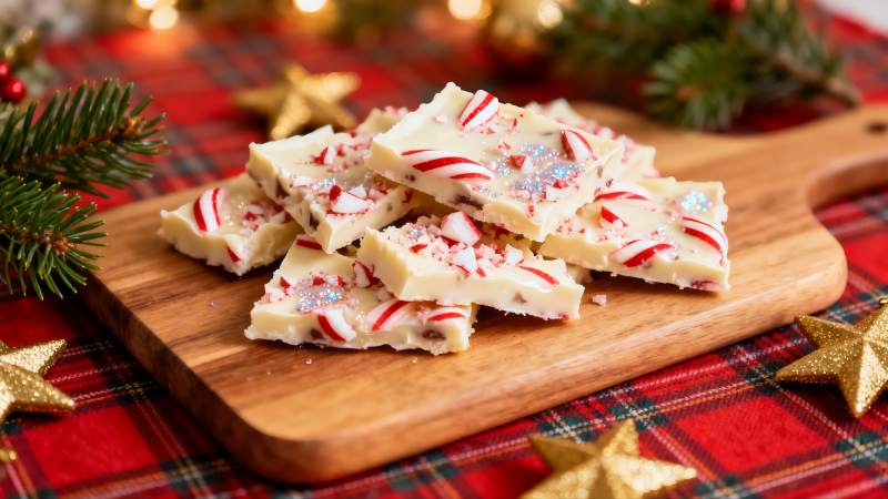 圣诞糖果摆盘图片