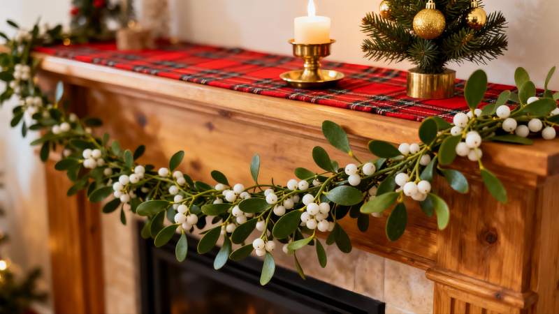 圣诞装饰温馨节日氛围图片