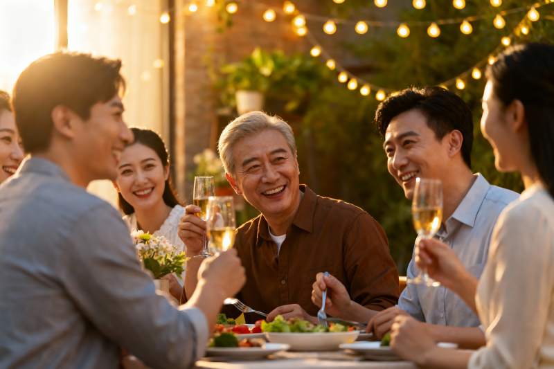 家庭聚会欢庆时刻图片