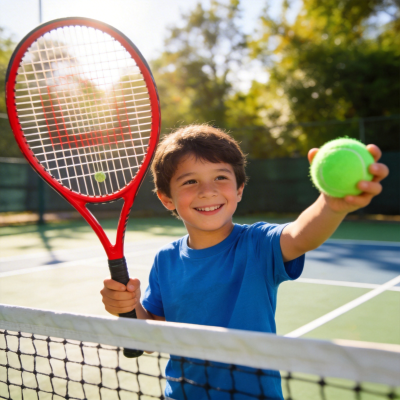 小球童网球初体验图片