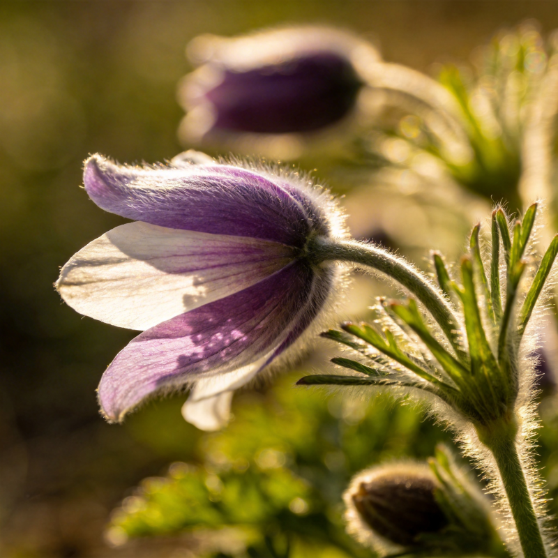 紫花绽放 春意盎然图片