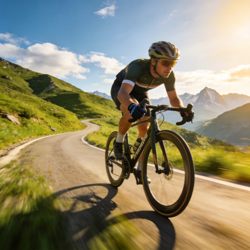 山地骑行 驰骋自然图片