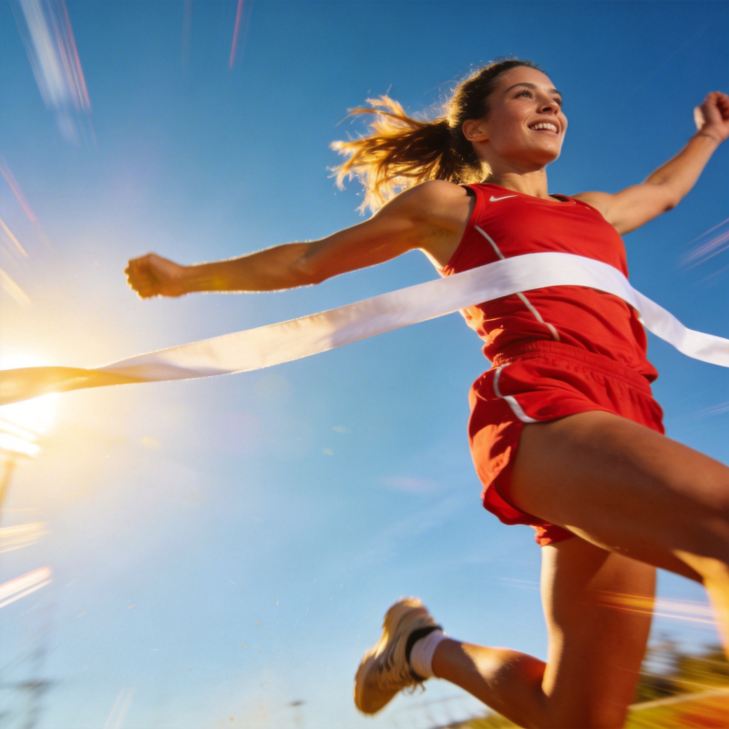 冲刺终点 胜利在望图片