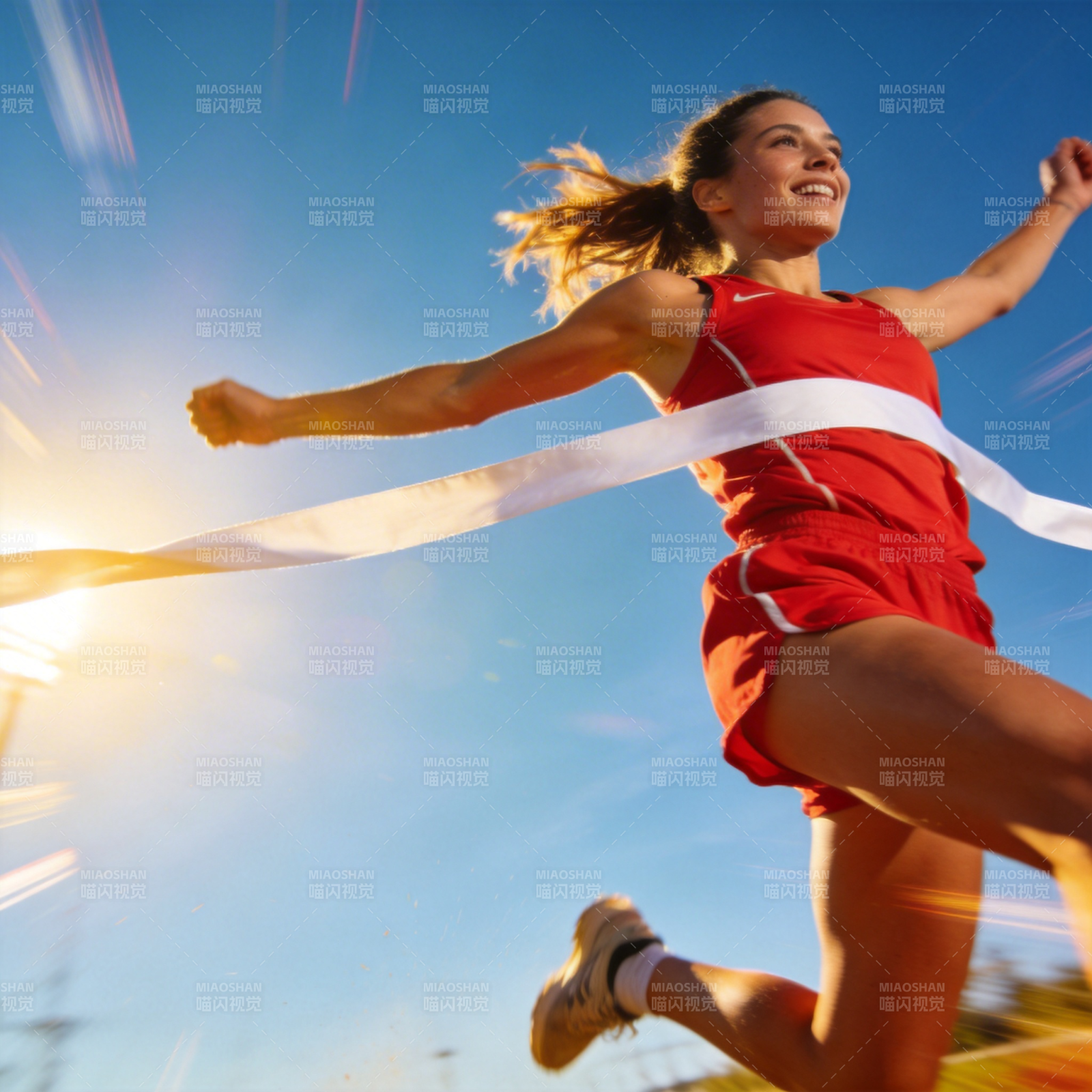 冲刺终点 胜利在望图片