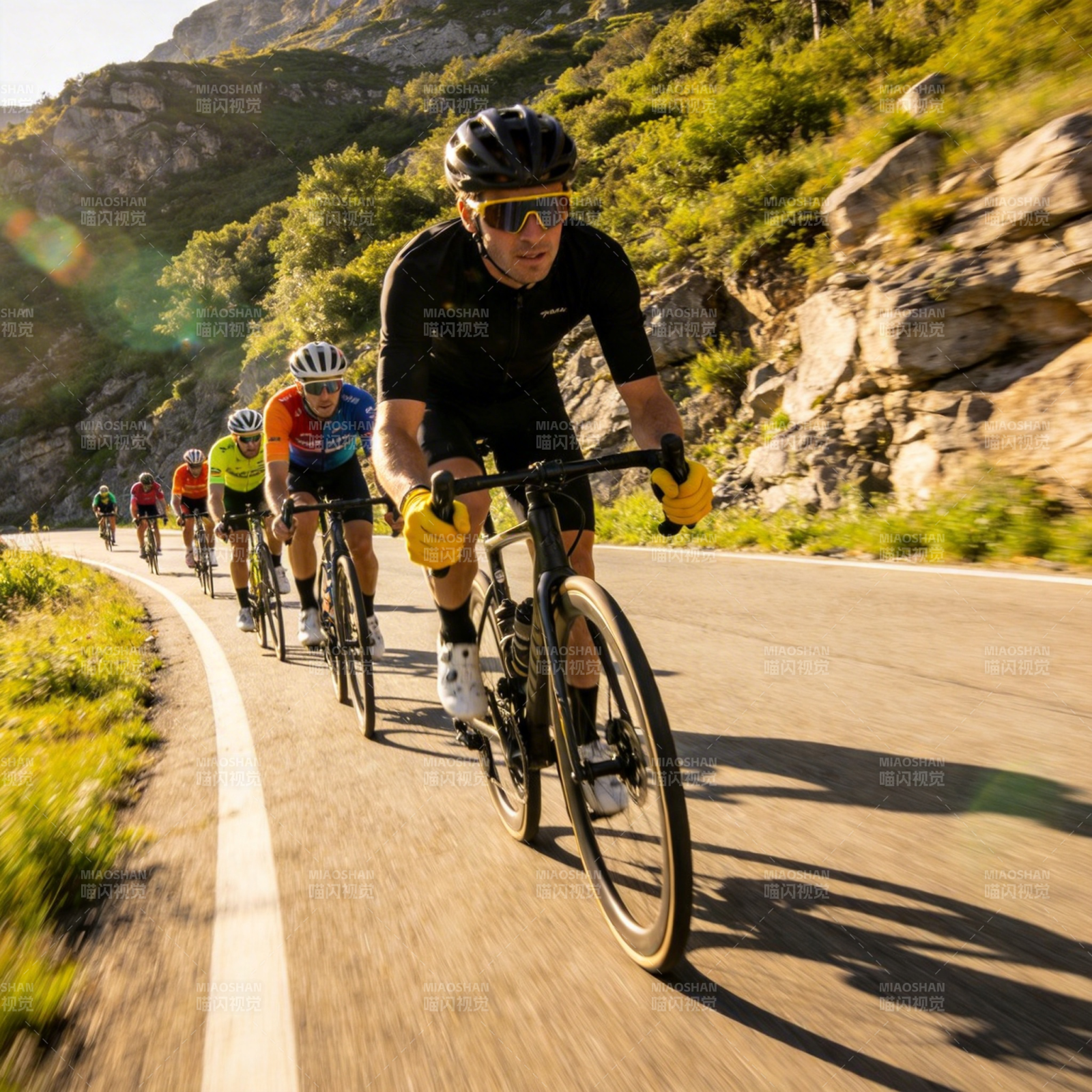 山地骑行挑战图片