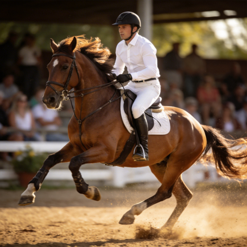 骏马奔腾 骑手英姿图片