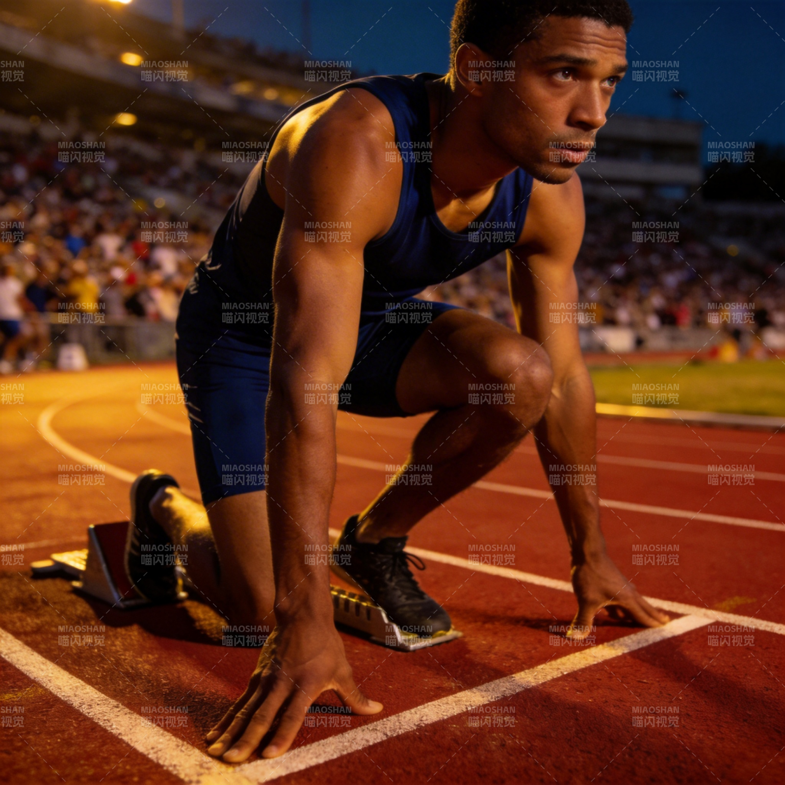 起跑线上的冲刺图片