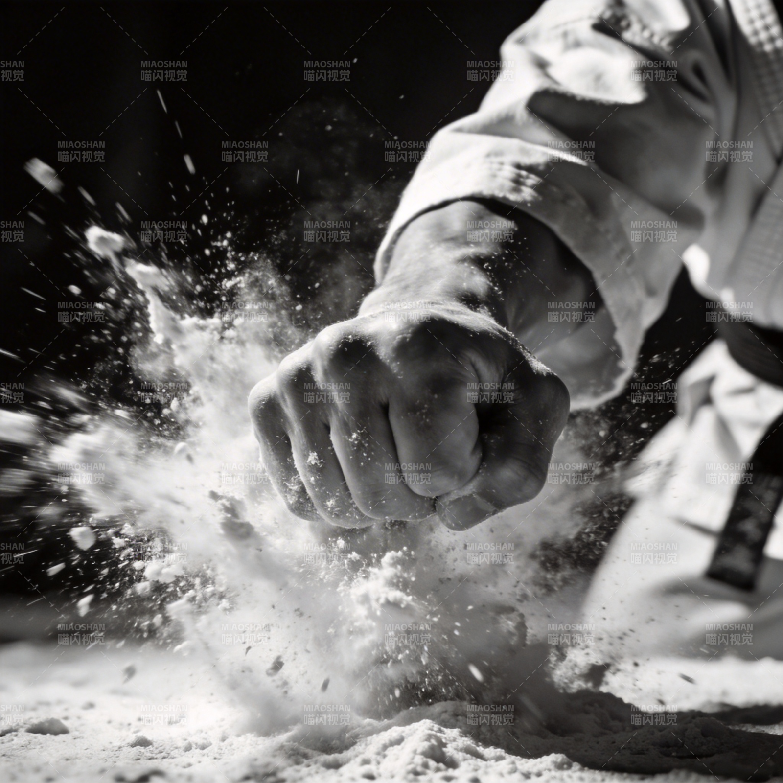 拳击沙尘飞扬图片