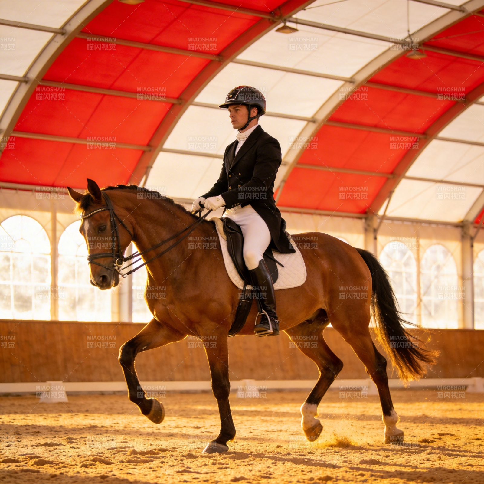 马术优雅瞬间图片