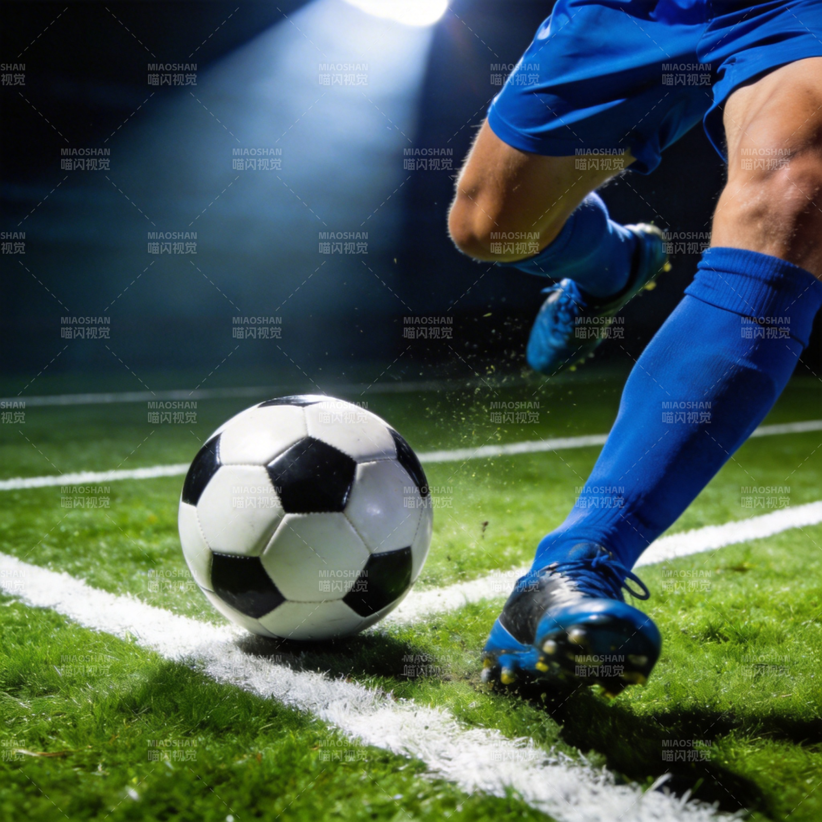 足球飞驰瞬间图片