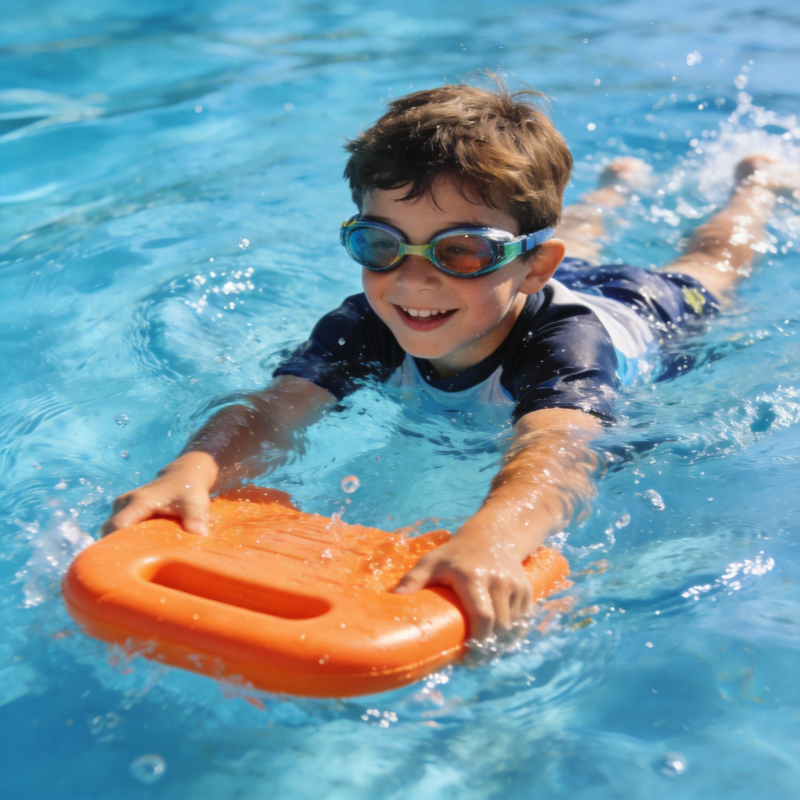 泳池里的快乐时光图片