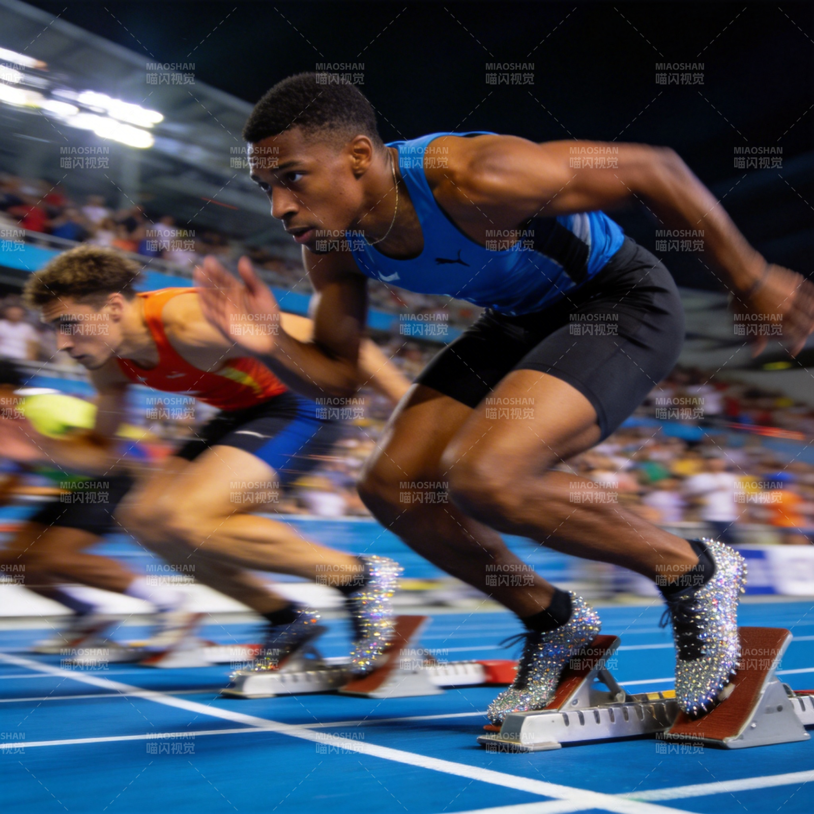 起跑瞬间 冲刺图片