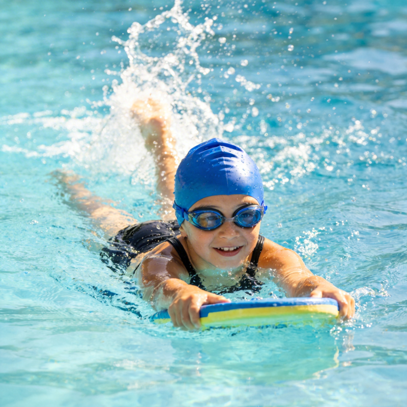 快乐游泳小达人图片