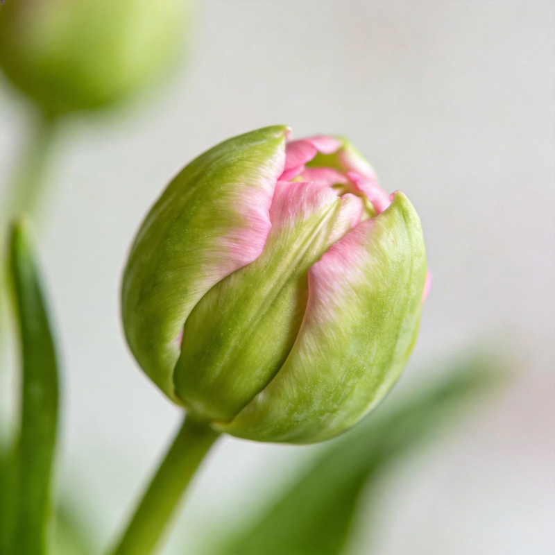含苞待放的郁金香图片