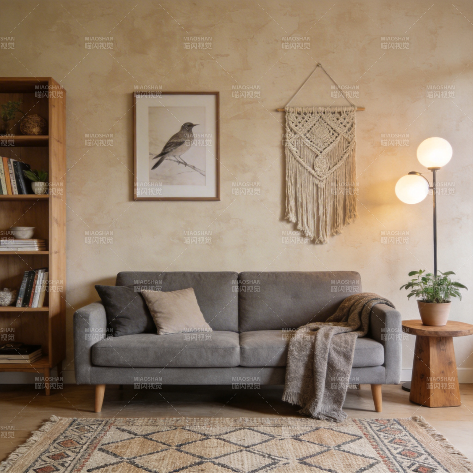 温馨客厅布置图片