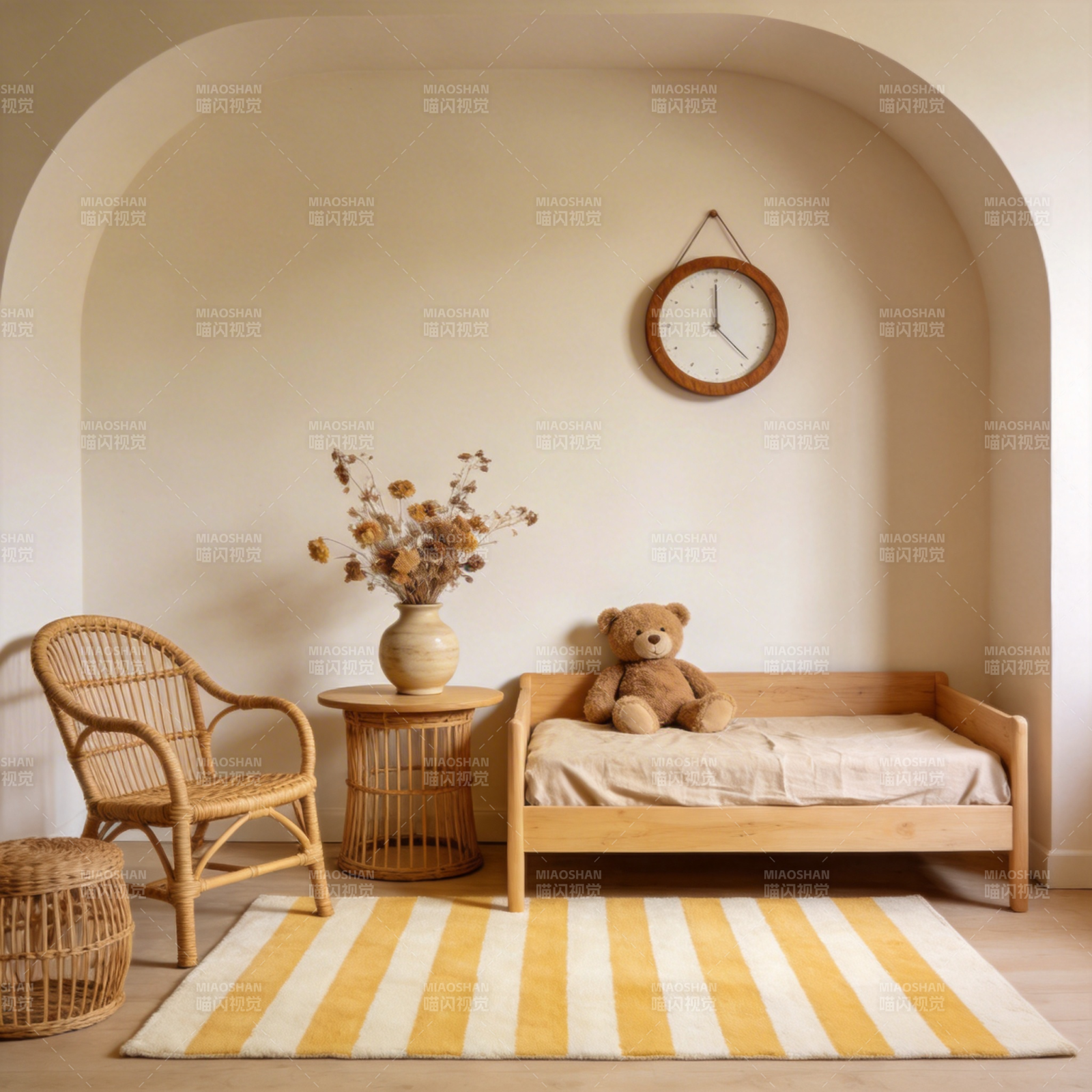 温馨儿童房布置图片