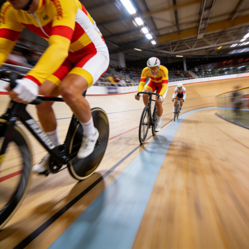 赛道骑行竞速图片