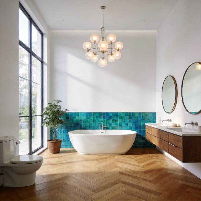 现代浴室设计图片