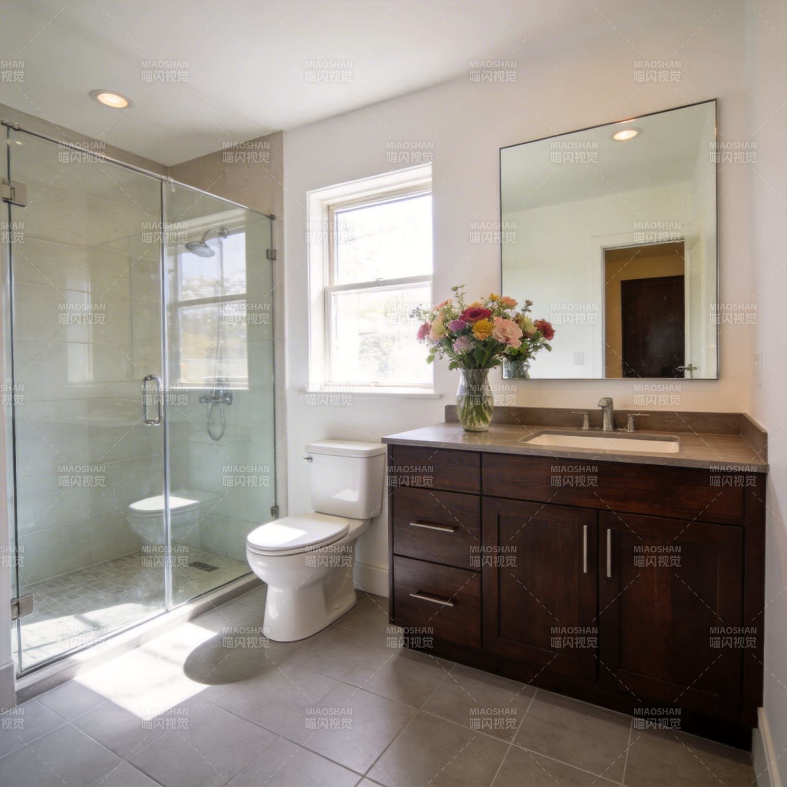 现代简约浴室设计图片