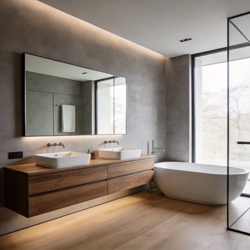 现代简约浴室设计图片