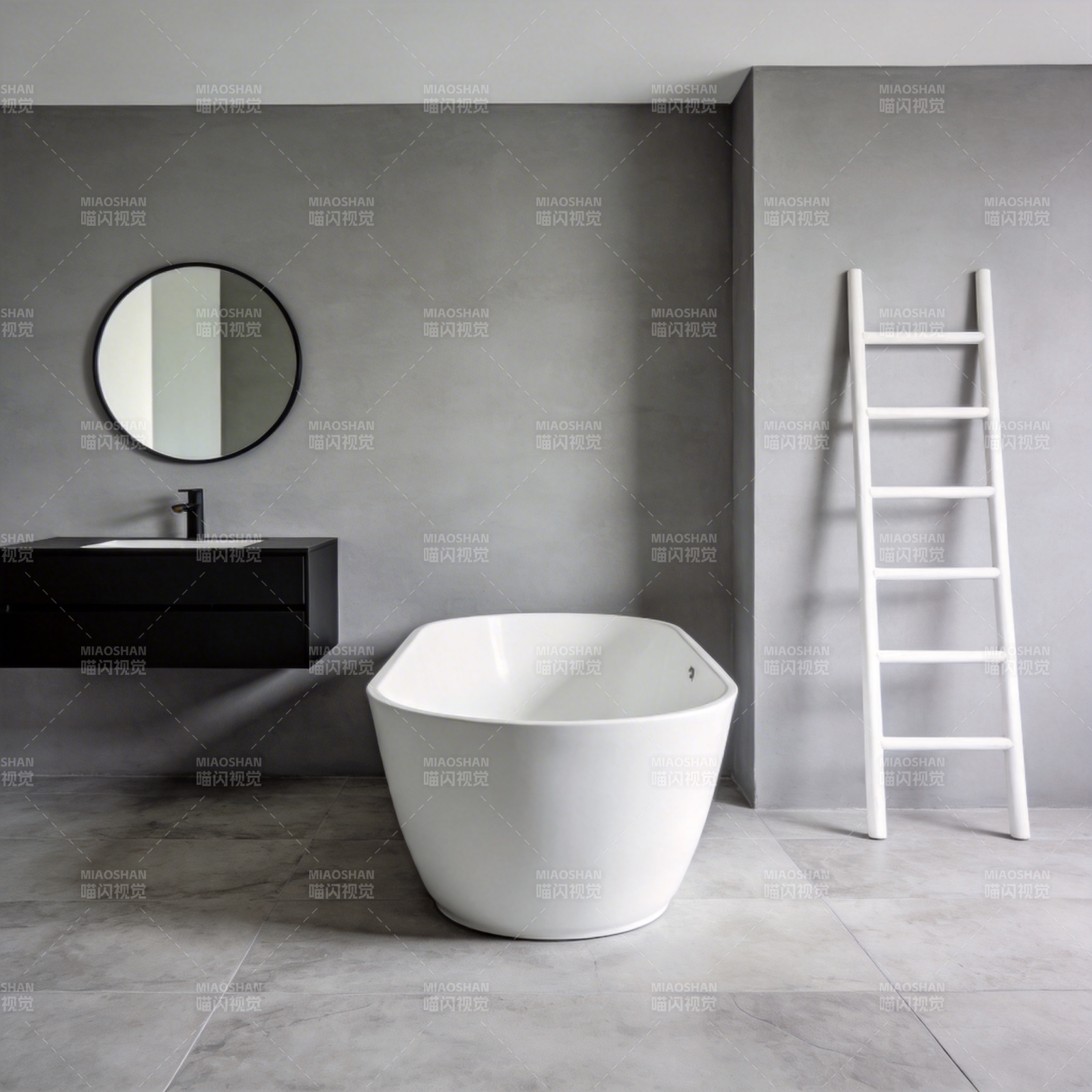 现代简约浴室设计图片