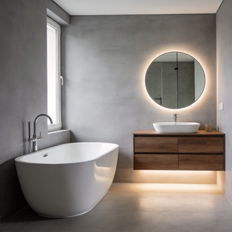 现代简约浴室设计图片