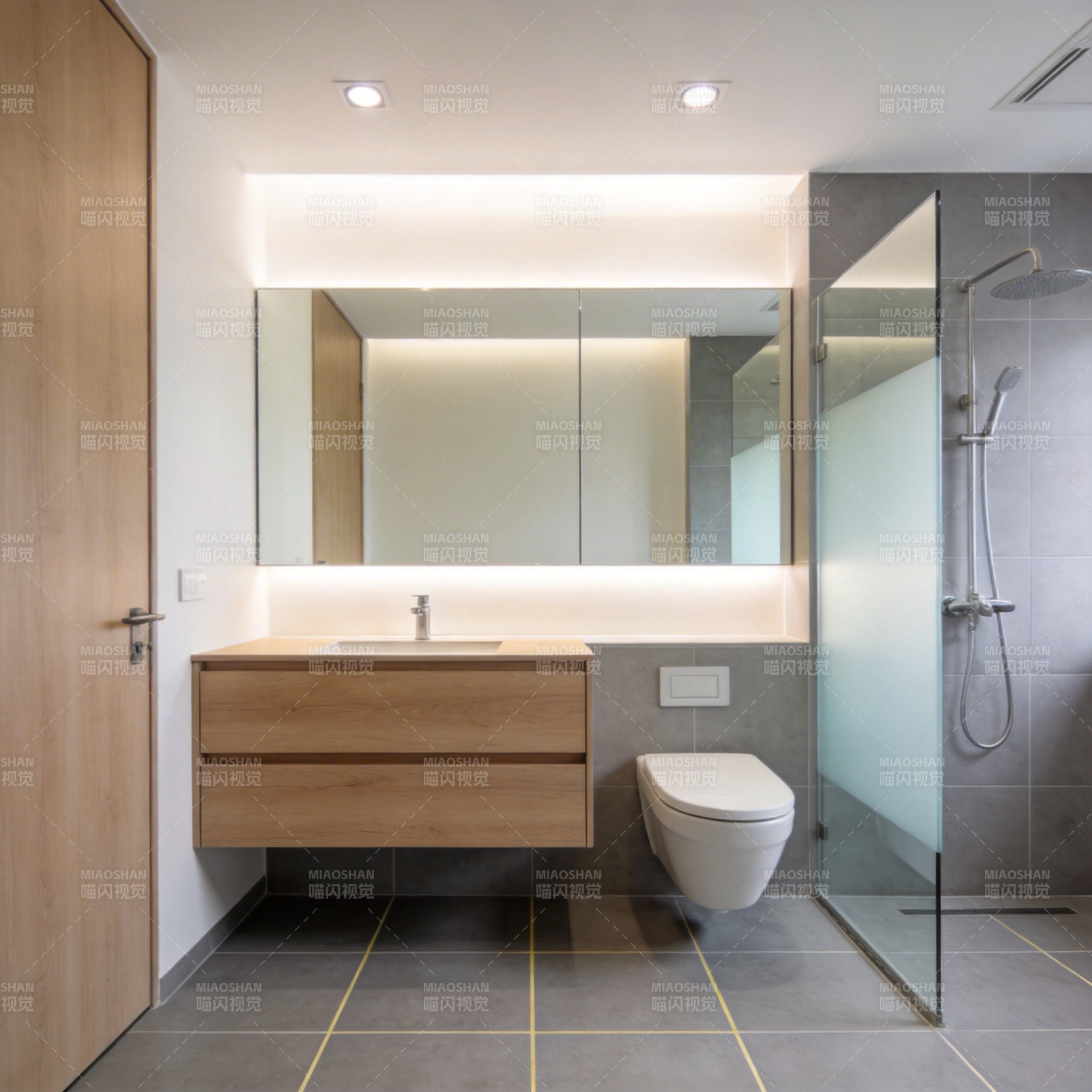 现代简约浴室设计图片