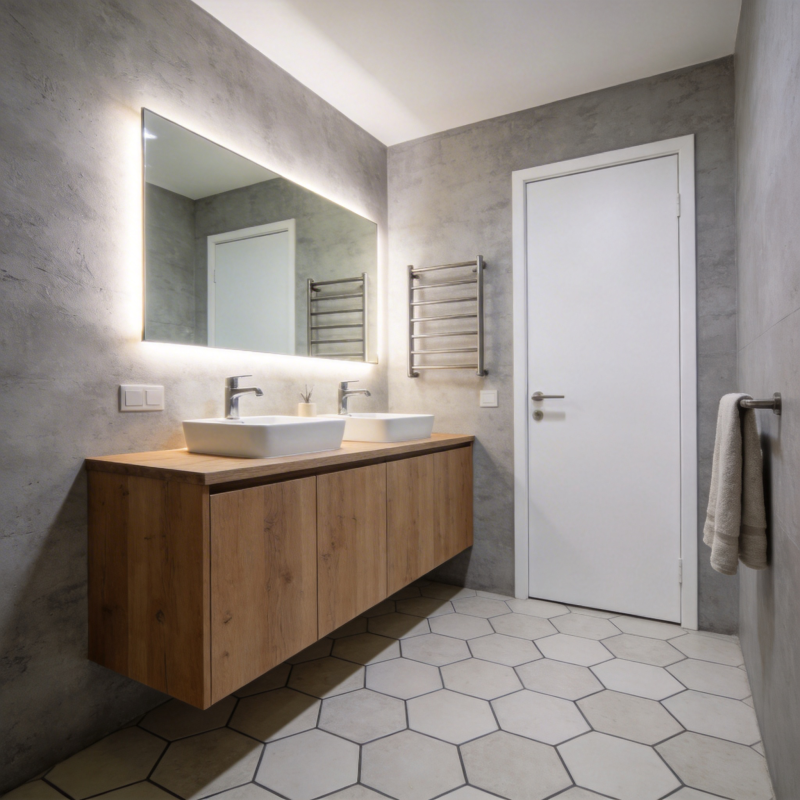 现代简约浴室设计图片