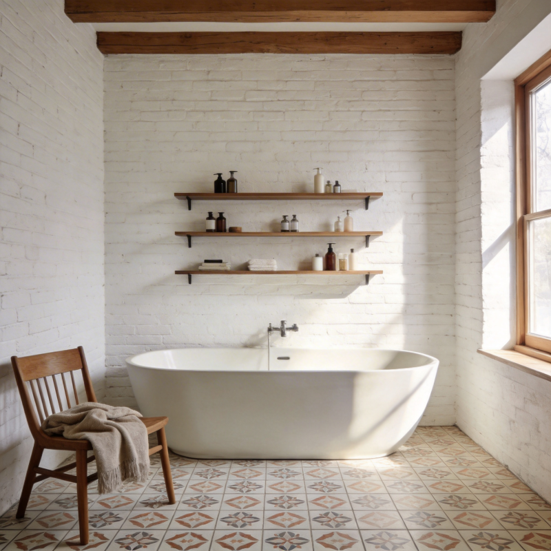 简约浴室 自然之美图片