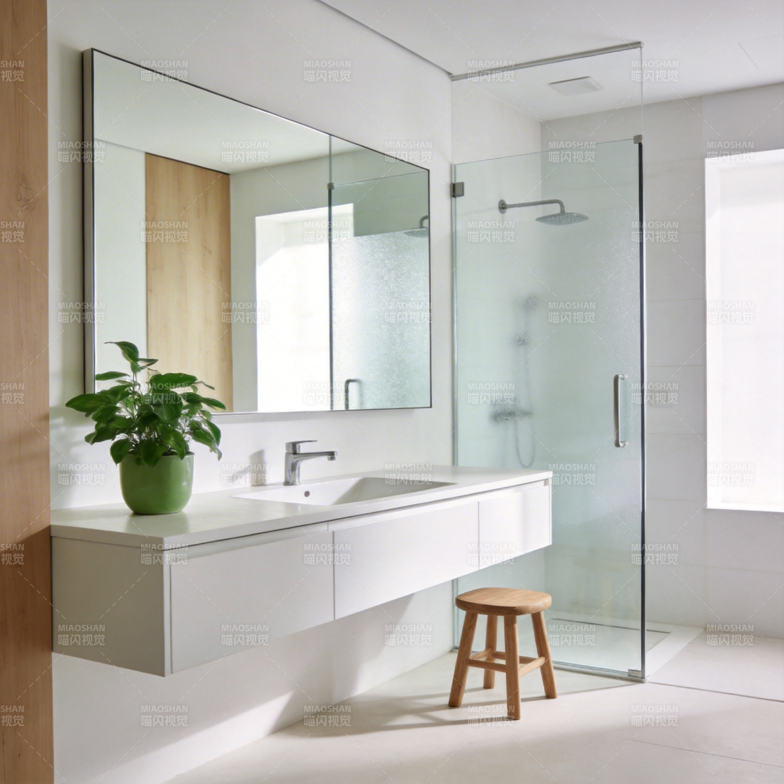 现代简约浴室设计图片